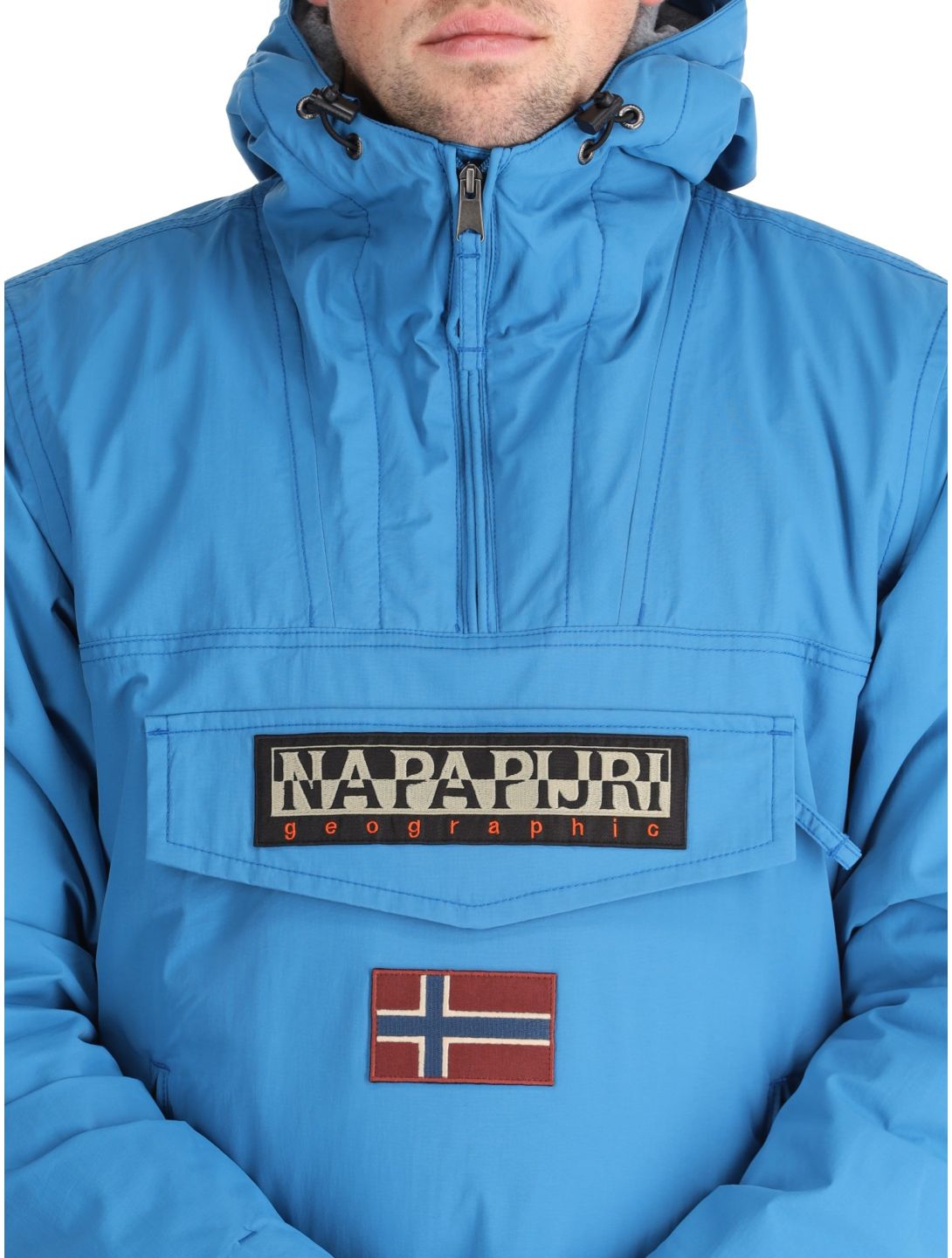 Napapijri, Rainforest Pocket 2 Winter Anorak Herren Blue Sapphire blau 