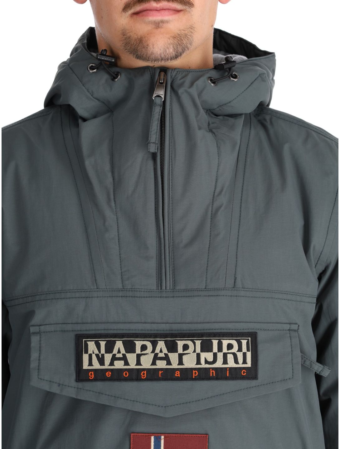 Napapijri, Rainforest Pocket 2 Winter Anorak Herren Green Urban grün 