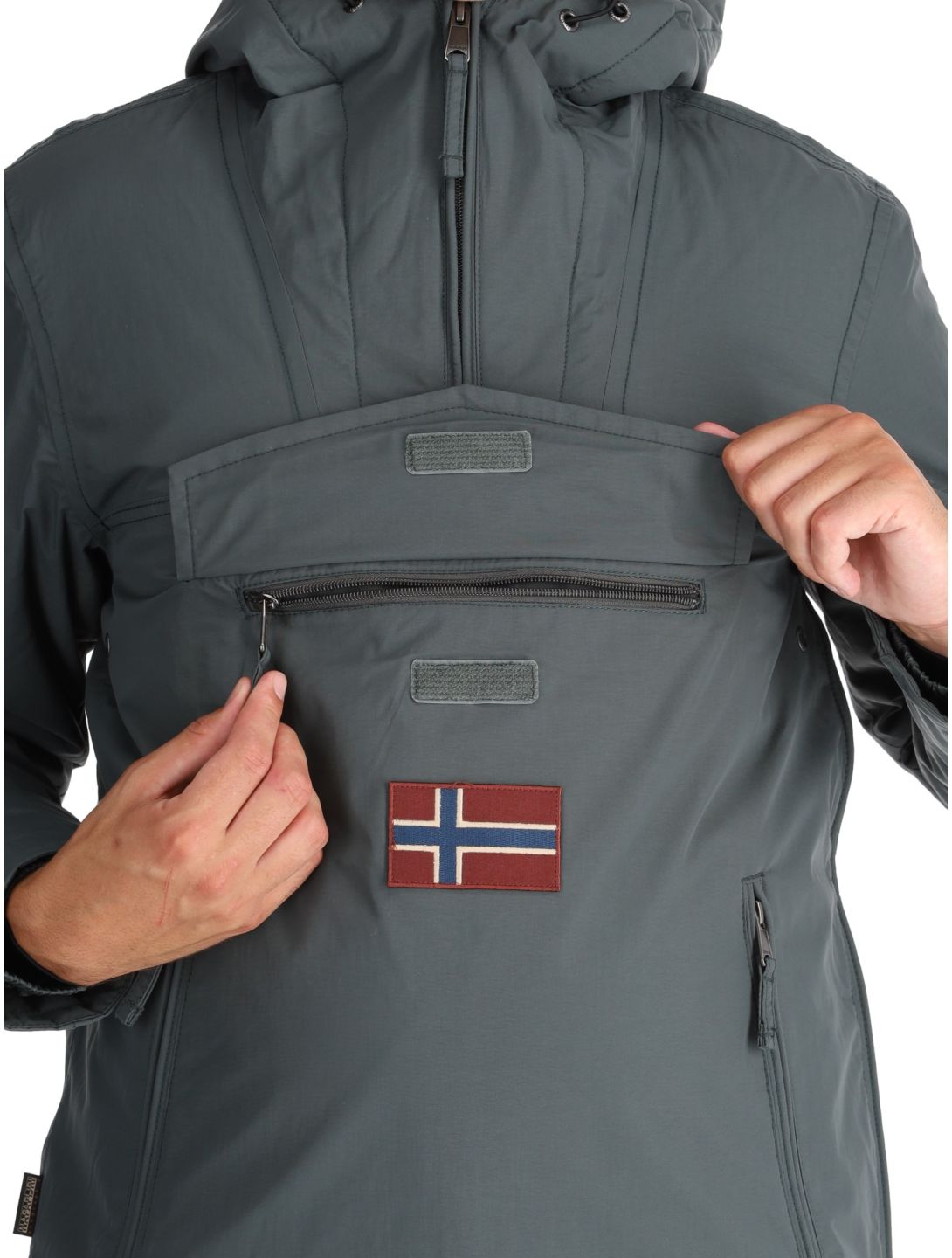 Napapijri, Rainforest Pocket 2 Winter Anorak Herren Green Urban grün 