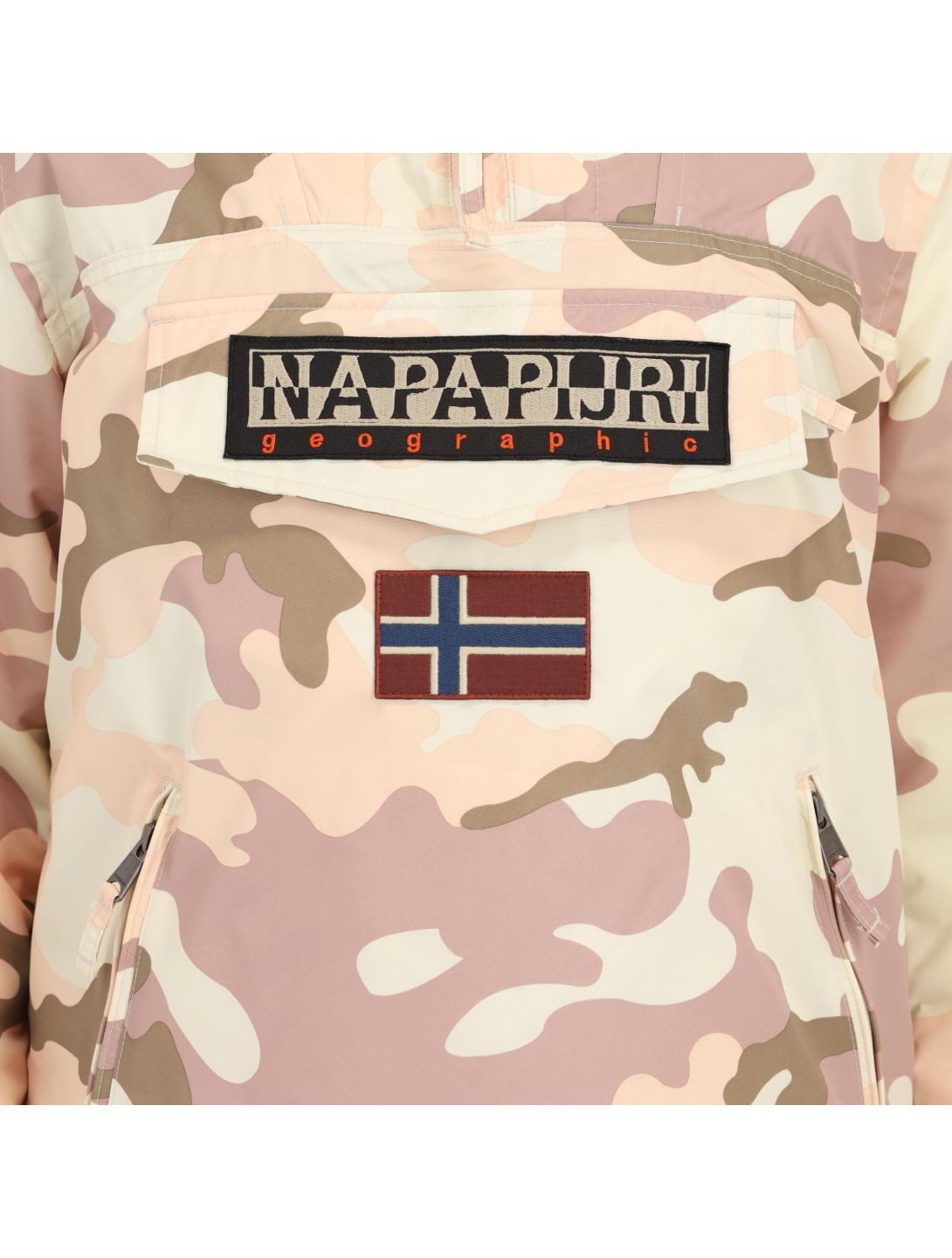 Napapijri, Rainforest W P Prt 1 Winter Anorak Damen camouflage rosa 