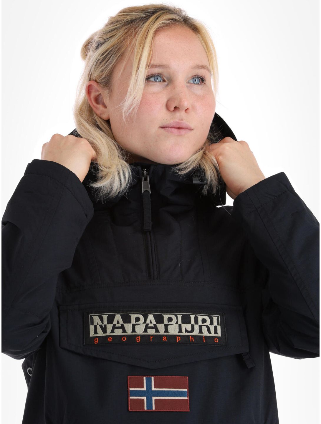 Napapijri, Rainforest W Pkt 4 Winter Anorak Damen Black 041 schwarz 