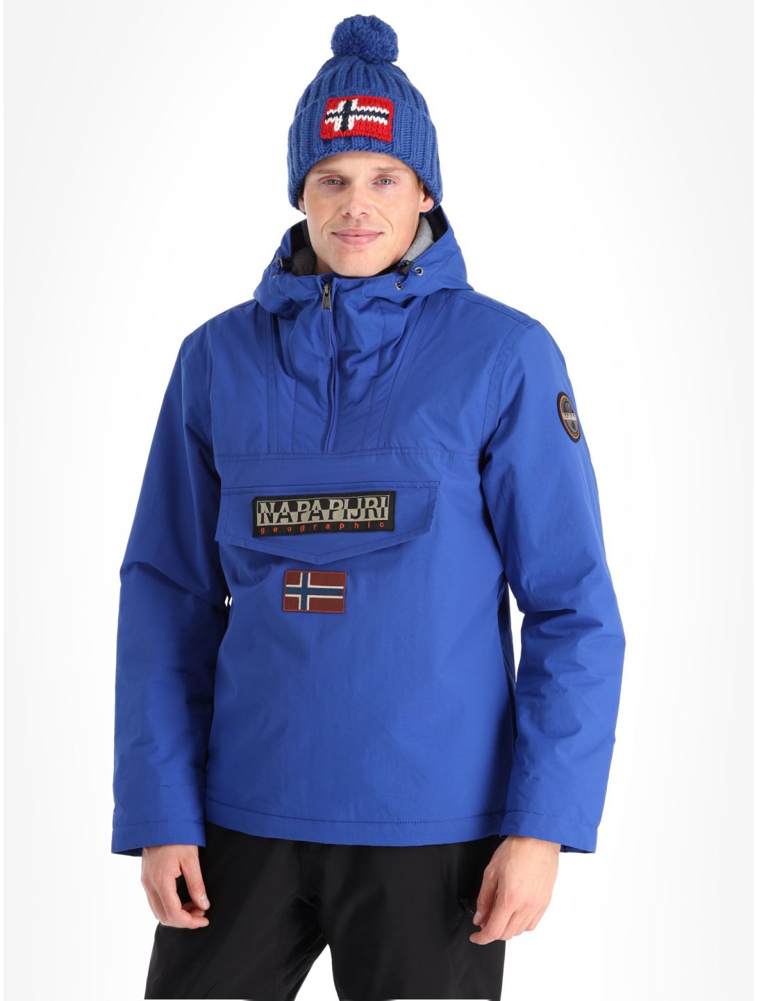 Napapijri, Rainforest Winter 3 Winter Anorak Herren Blu Mazarin B5A blau 