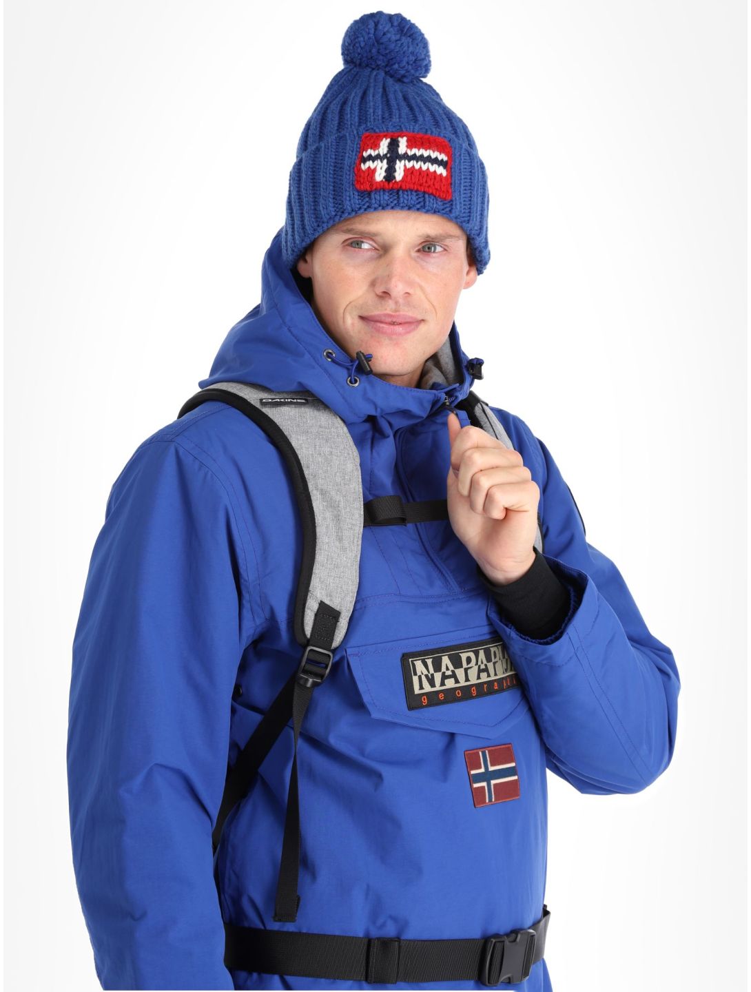 Napapijri, Rainforest Winter 3 Winter Anorak Herren Blu Mazarin B5A blau 