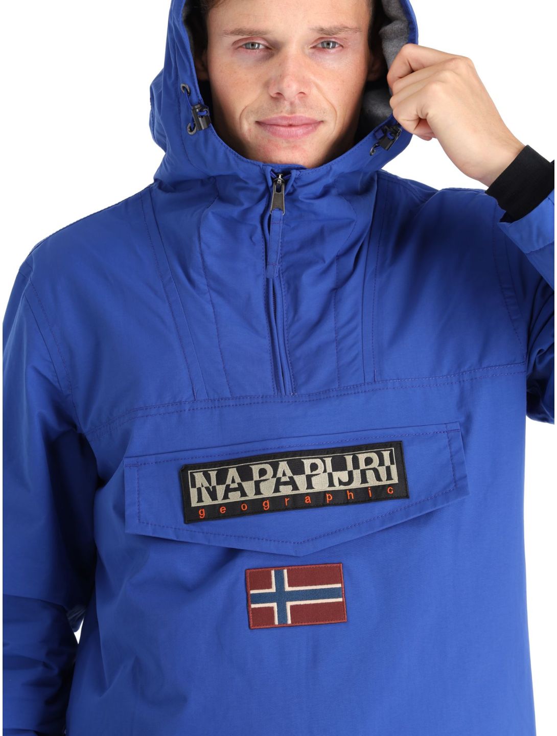 Napapijri, Rainforest Winter 3 Winter Anorak Herren Blu Mazarin B5A blau 