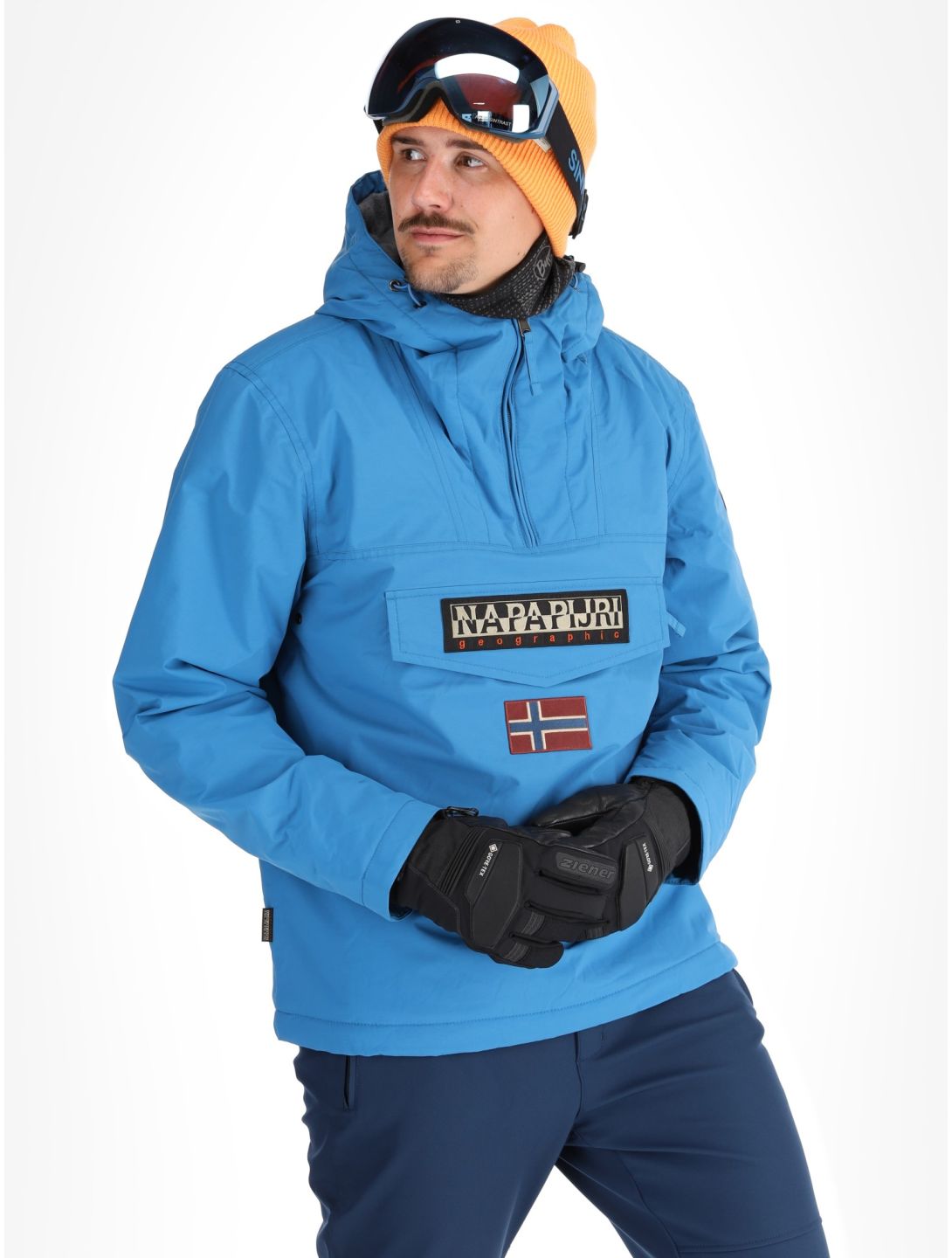 Napapijri, Rainforest Winter 3 Winter Anorak Herren Blue Sapphire blau 