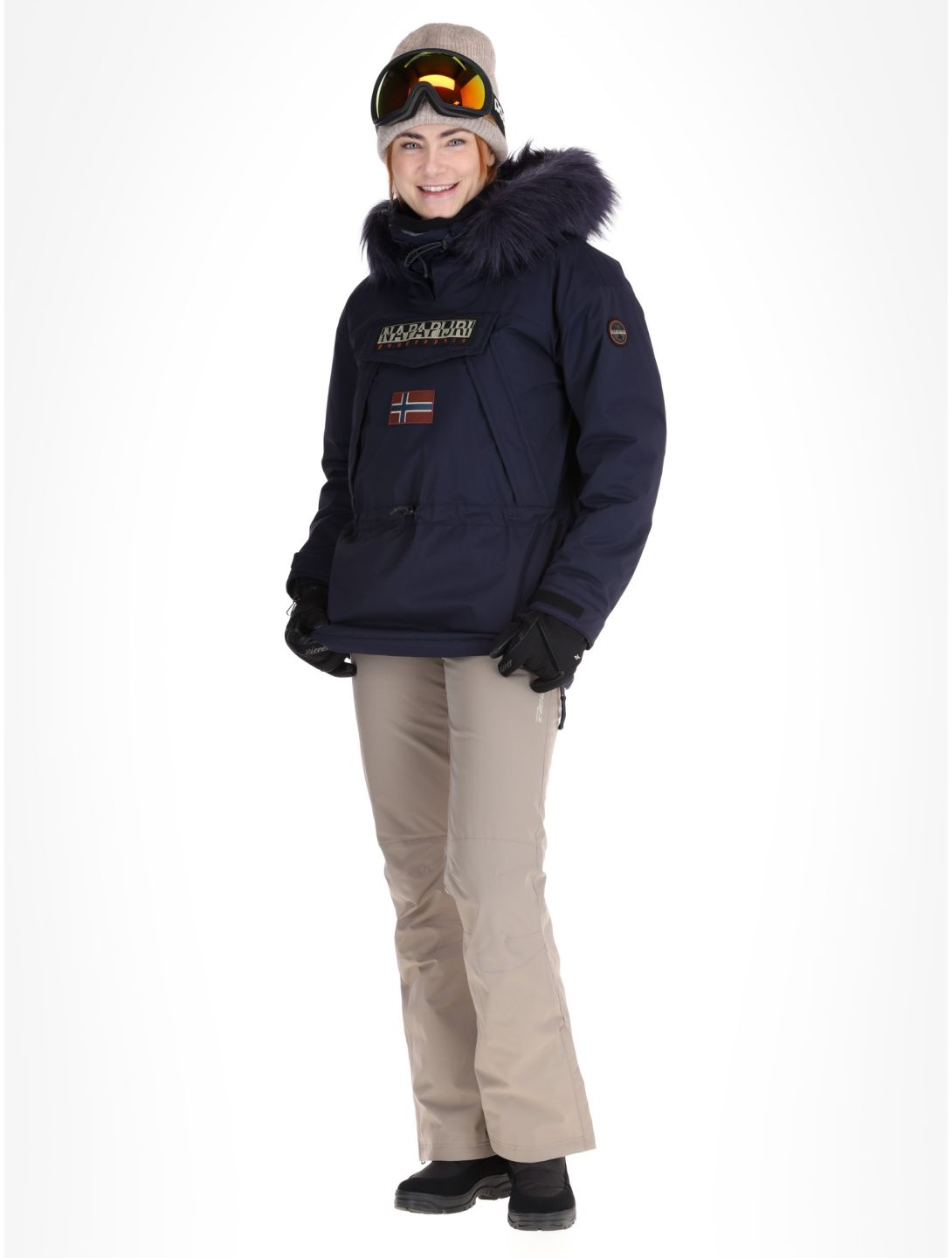 Napapijri, Skidoo W 2.0 Winter Anorak Damen Blue Marine blau 