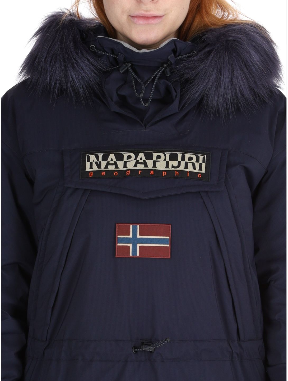 Napapijri, Skidoo W 2.0 Winter Anorak Damen Blue Marine blau 