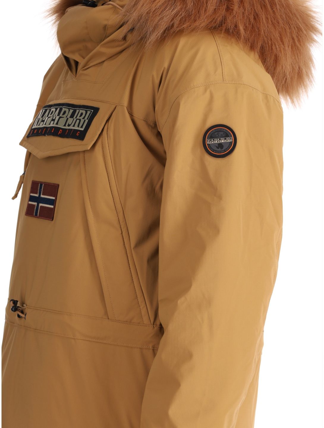 Napapijri, Skidoo W 2.0 Winter Anorak Damen Brown Tobacco braun 