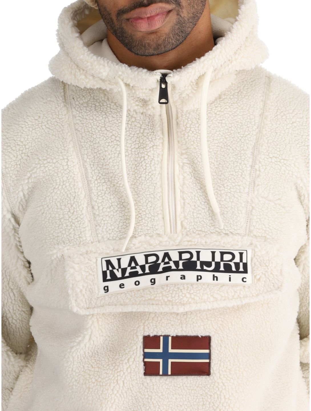 Napapijri, T-Burgee Curly Pullover Herren Beige Dimity beige 