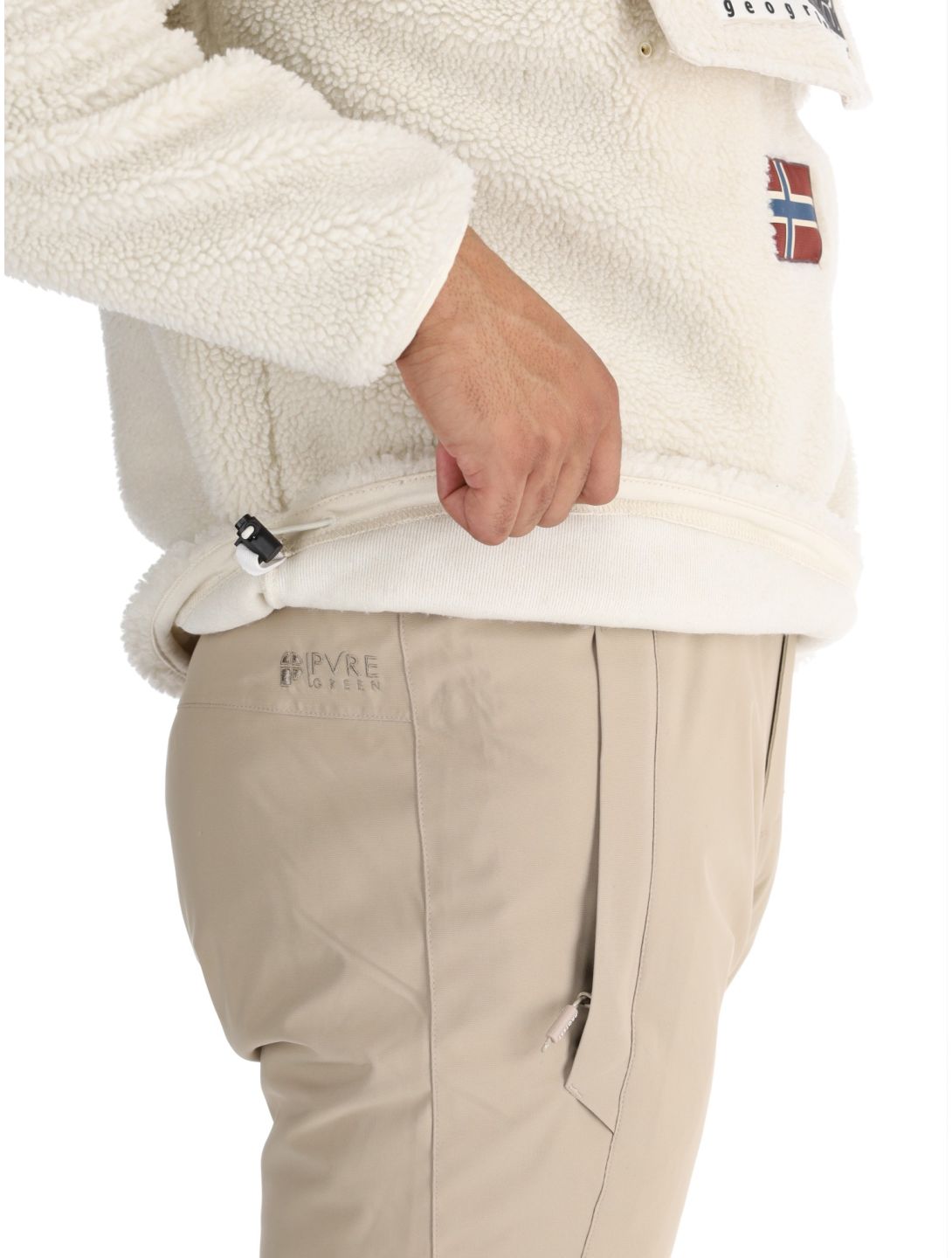 Napapijri, T-Burgee Curly Pullover Herren Beige Dimity beige 