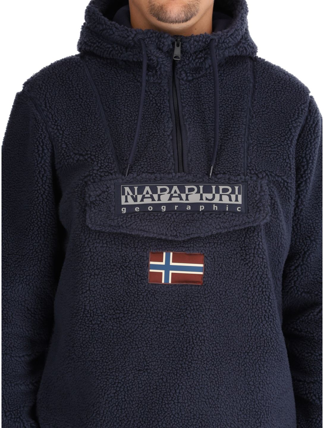 Napapijri, T-Burgee Curly Pullover Herren Blue Marine blau 