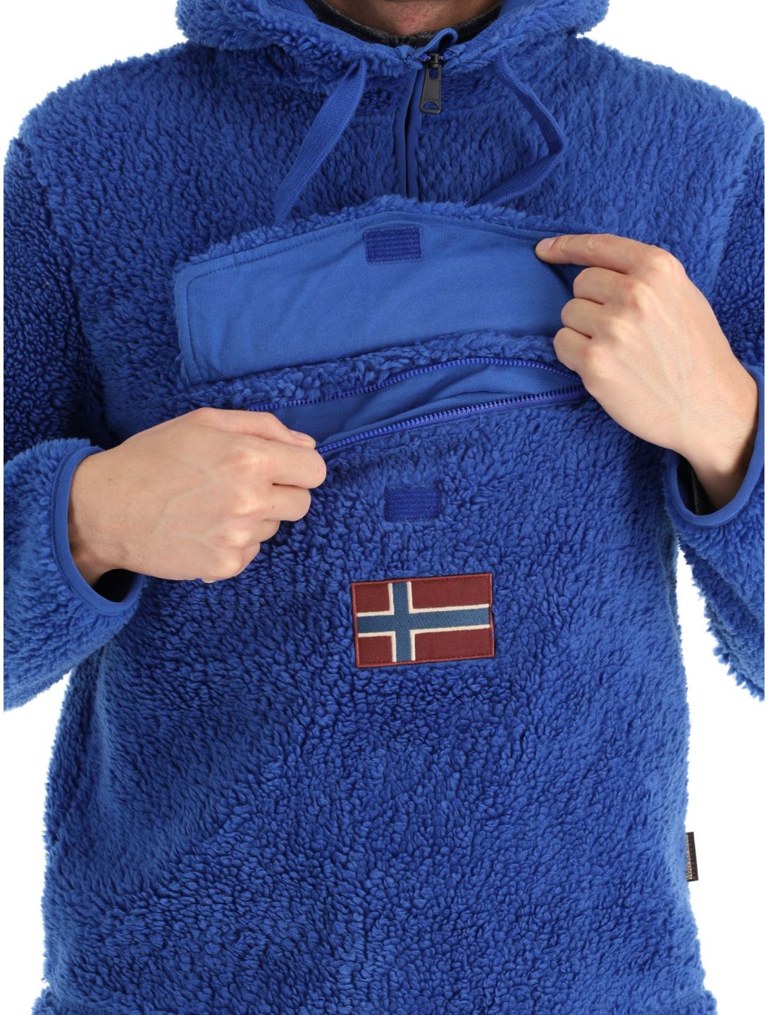 Napapijri, T-Burgee Hzh Pullover Herren Blu Mazarin B5A blau 