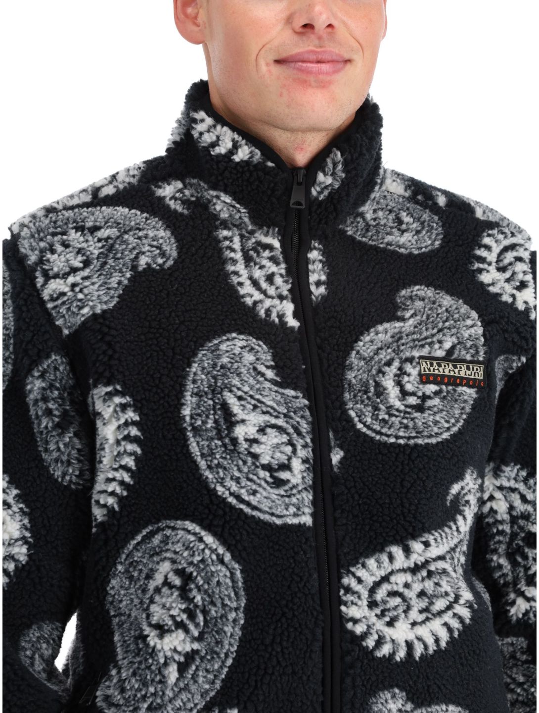 Napapijri, T-Holiday FZ Jacke Herren Paisley FW6 mehrfarbig 