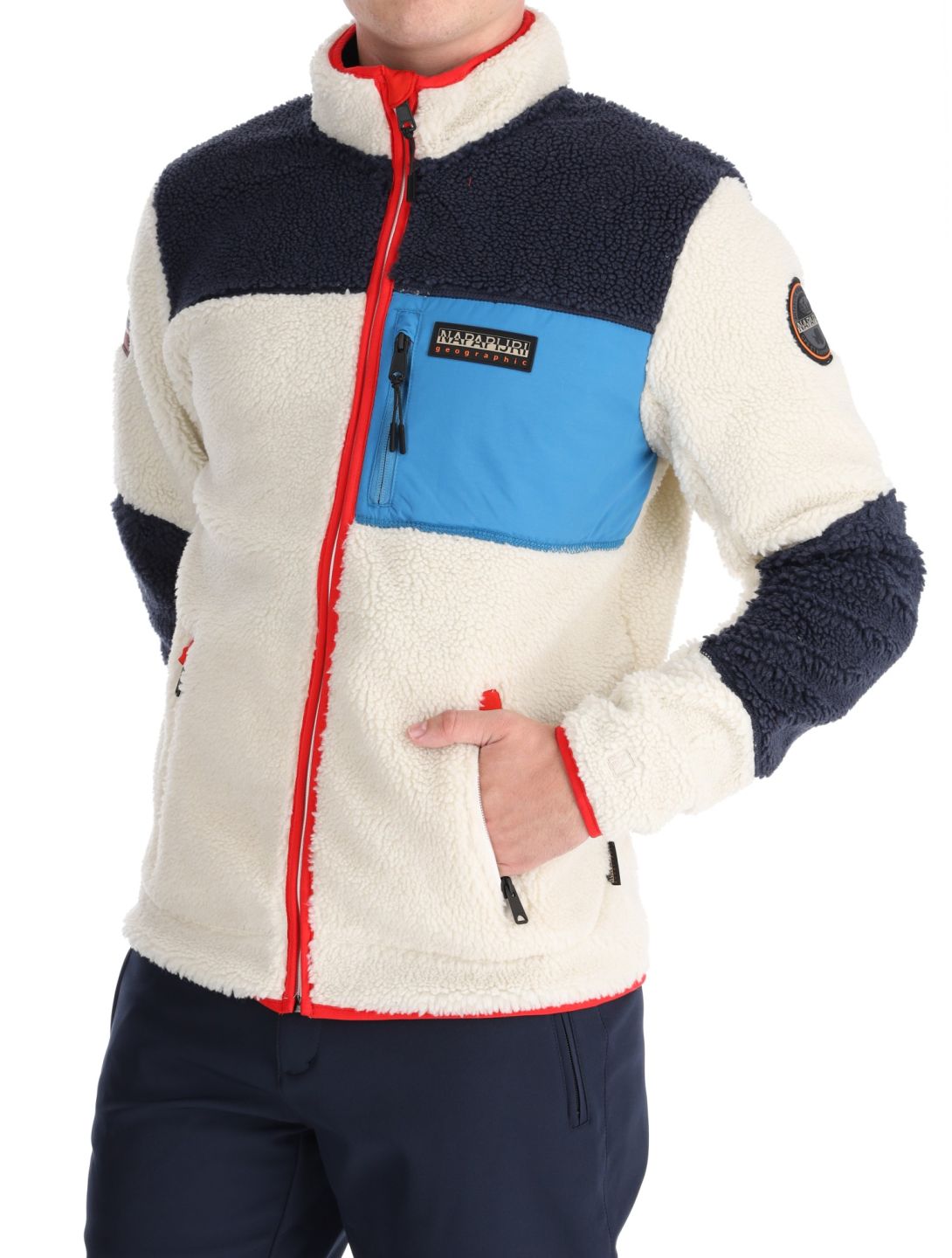 Napapijri, Yupik FZ 3 Jacke Herren Beige Dimity beige 