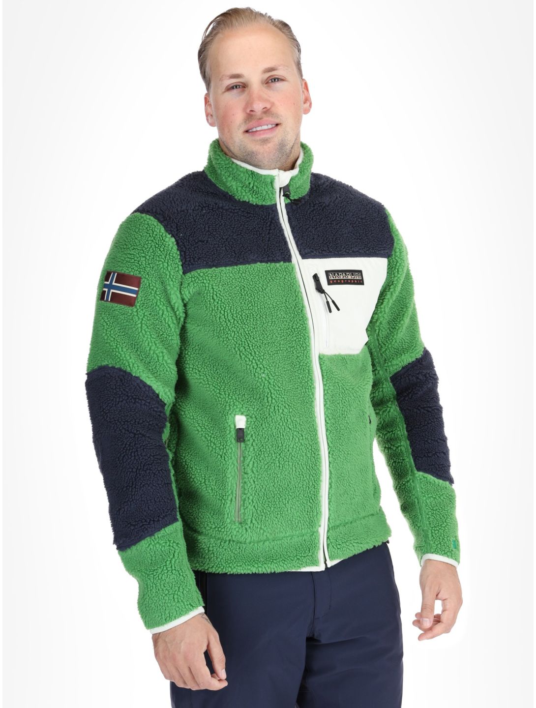 Napapijri, Yupik FZ 3 Jacke Herren Kelly Green grün 