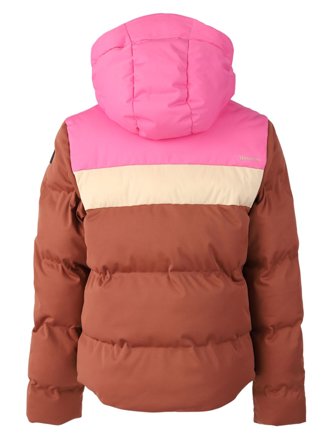 Brunotti, Niagony Skijacke Kinder Mahoganny braun, rosa 