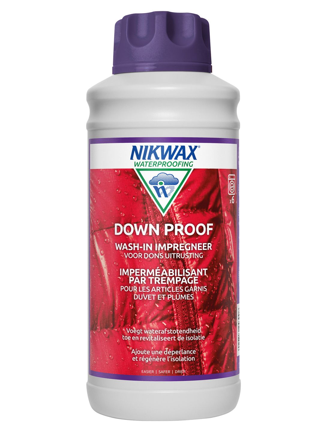 Nikwax, Down Proof 1 Liter Imprägniermittel Unisex 