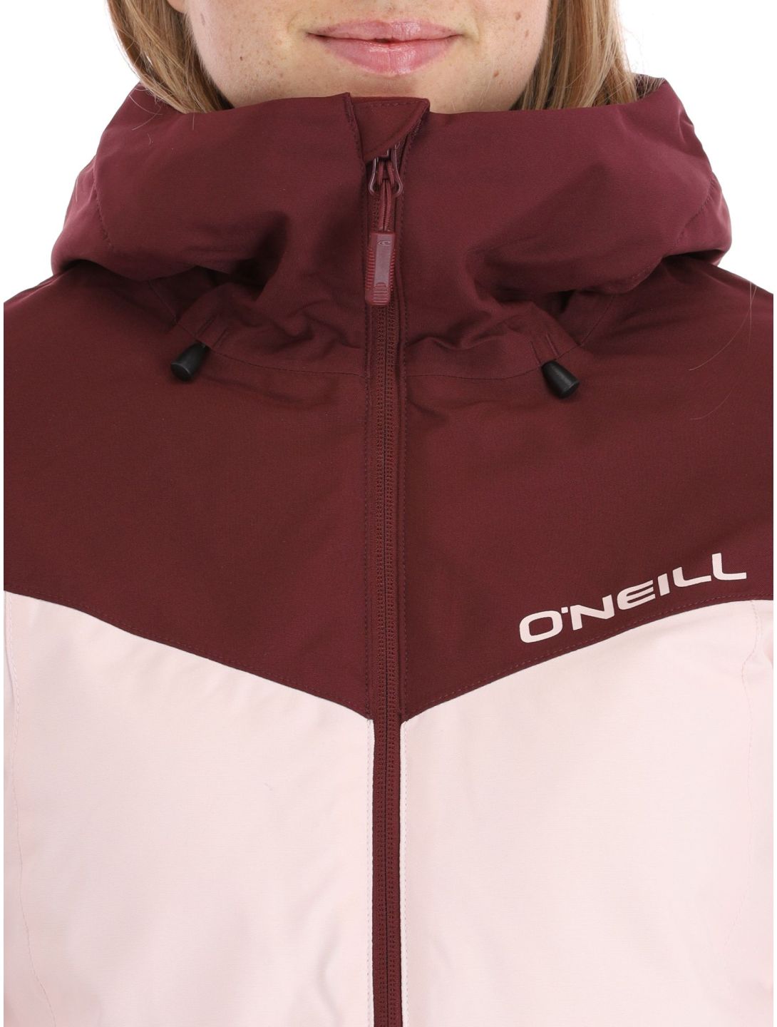 O'Neill, Aplite Skijacke Damen Windsor Wine Colour Block burgund, rosa 