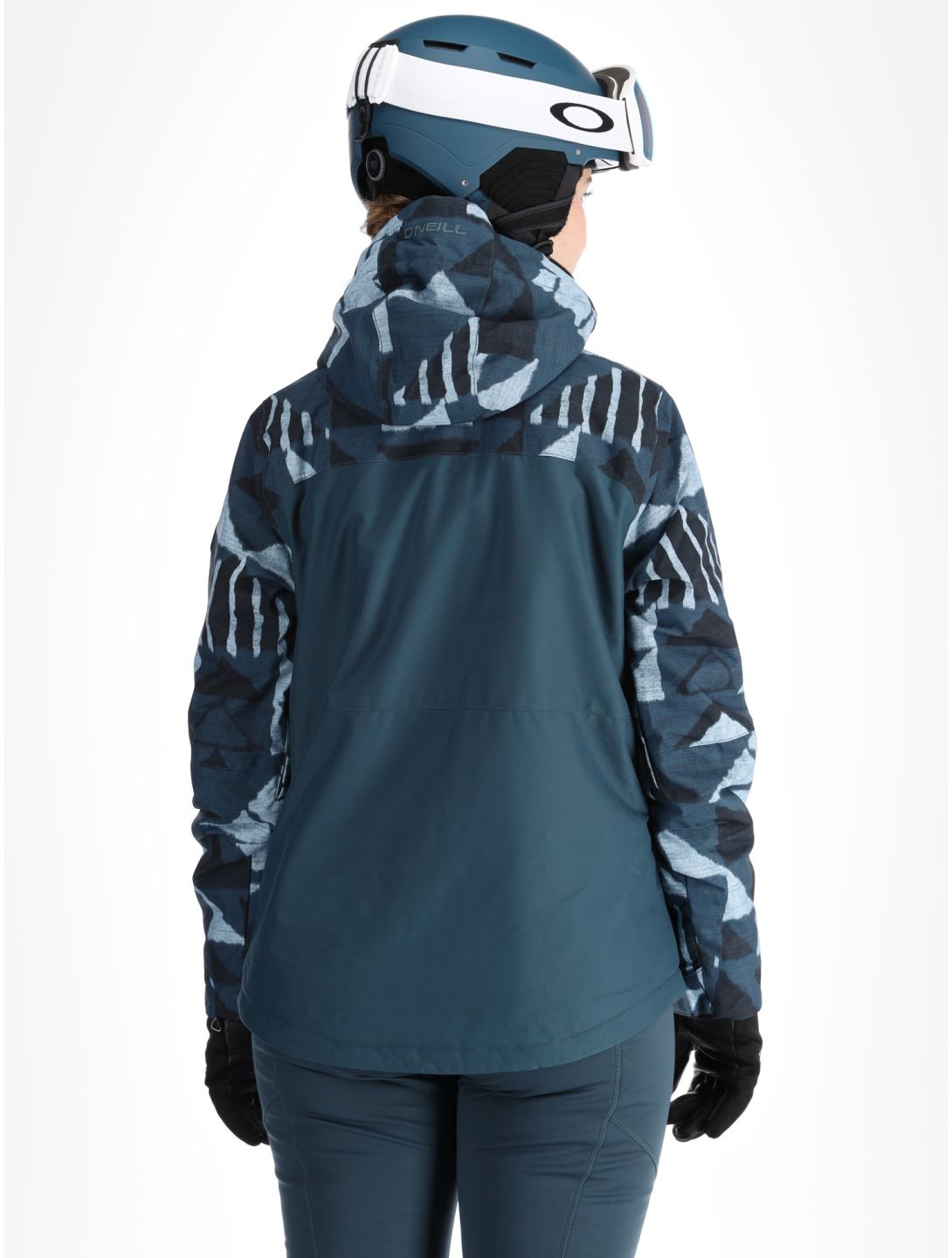 O'Neill, Aplite Plus Skijacke Damen Blue Triangle Ikat blau 