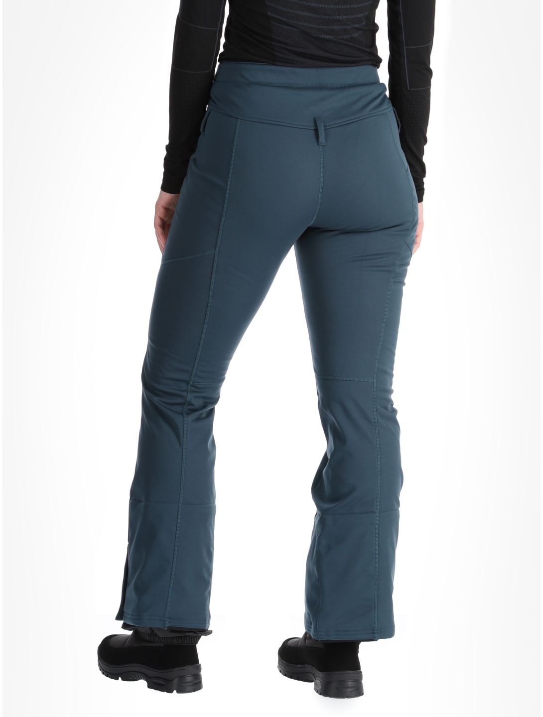 O'Neill, Blessed Softshell Hybrid Skinny Softshell Skihose Damen Alma Steel blau 