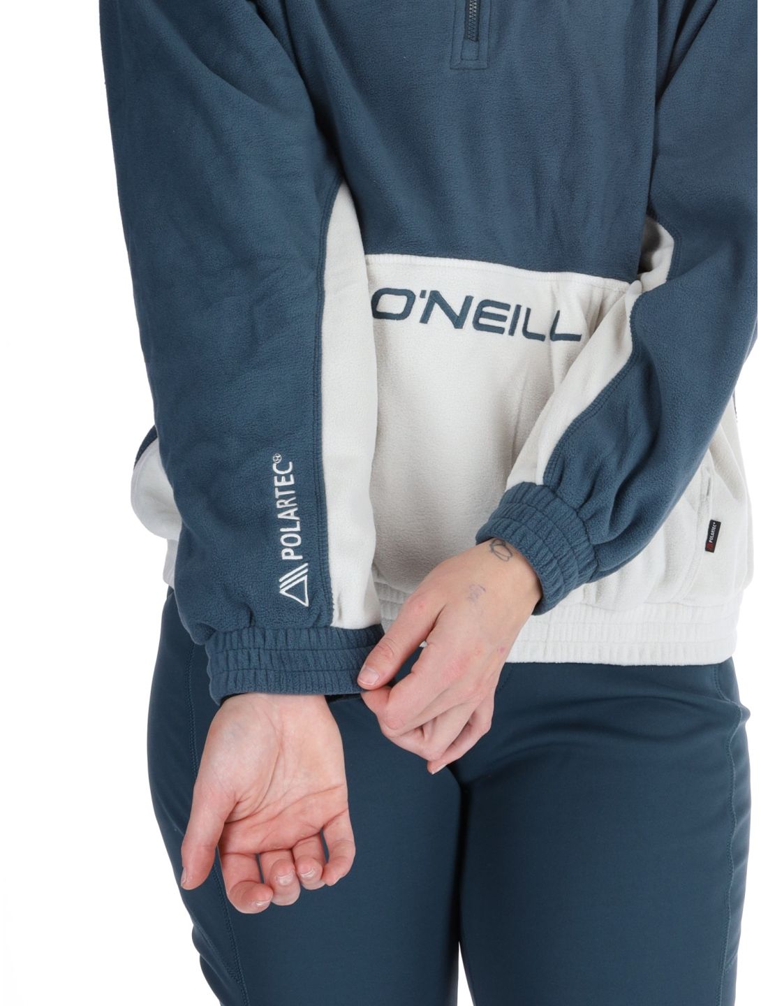 O'Neill, O'riginals Polartec 100HZ Pullover Damen Alma Steel blau, weiß 