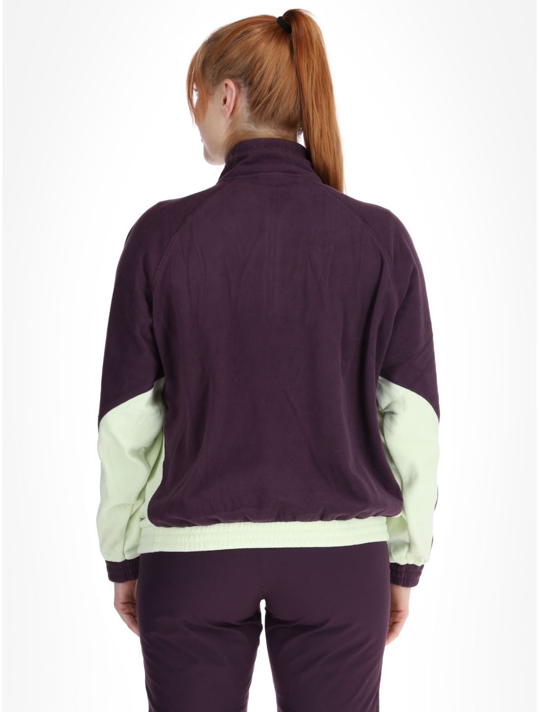 O'Neill, O'riginals Polartec 100HZ Pullover Damen Aubergine Colour Block beige, violett 