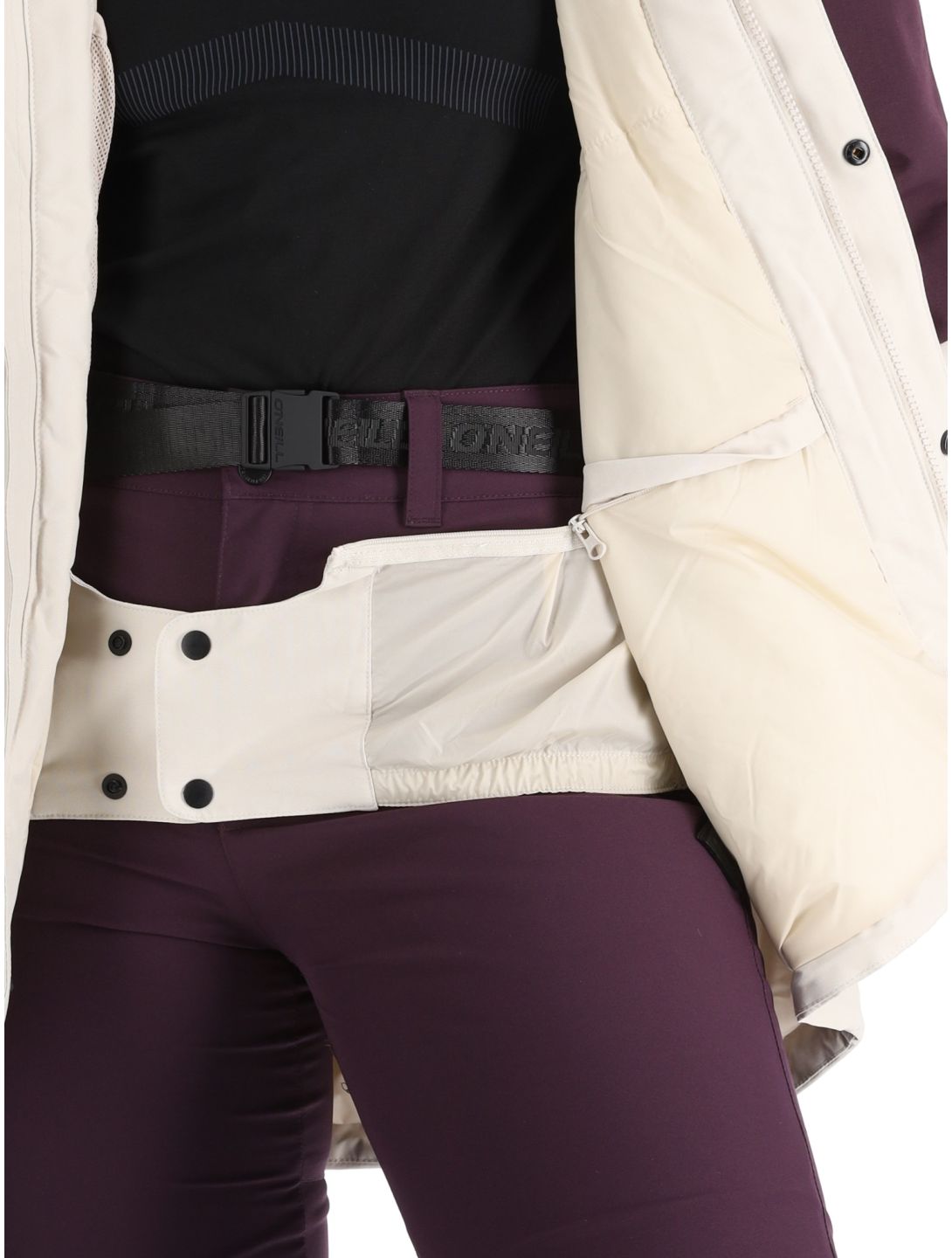 O'Neill, Utility Hybrid Skijacke Damen Atmosphere Colour Block violett, weiß 