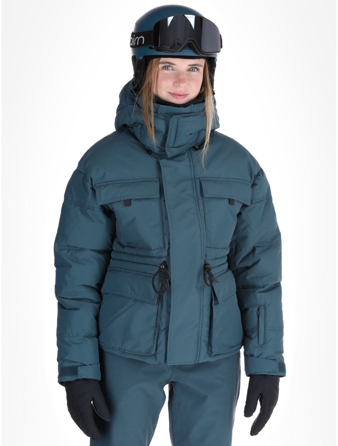 O'Neill, Z.E.N. Hybdrid Skijacke Damen Alma Steel blau 