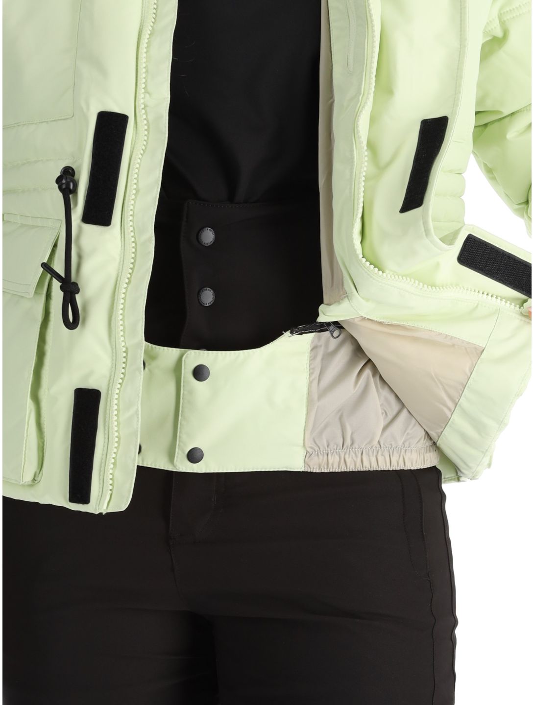 O'Neill, Z.E.N. Hybdrid Skijacke Damen Lime Wash gelb 