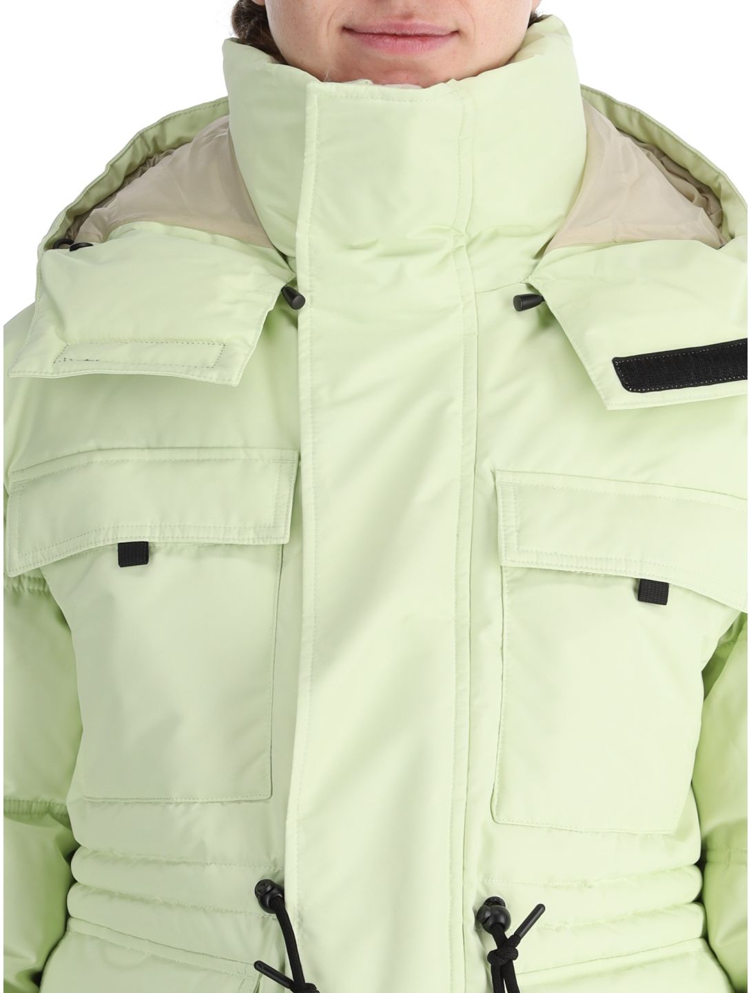 O'Neill, Z.E.N. Hybdrid Skijacke Damen Lime Wash gelb 