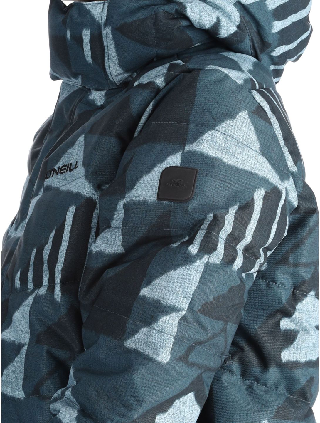 O'Neill, Z.E.N. Puffer Hybrid Skijacke Damen Blue Triangle Ikat blau 