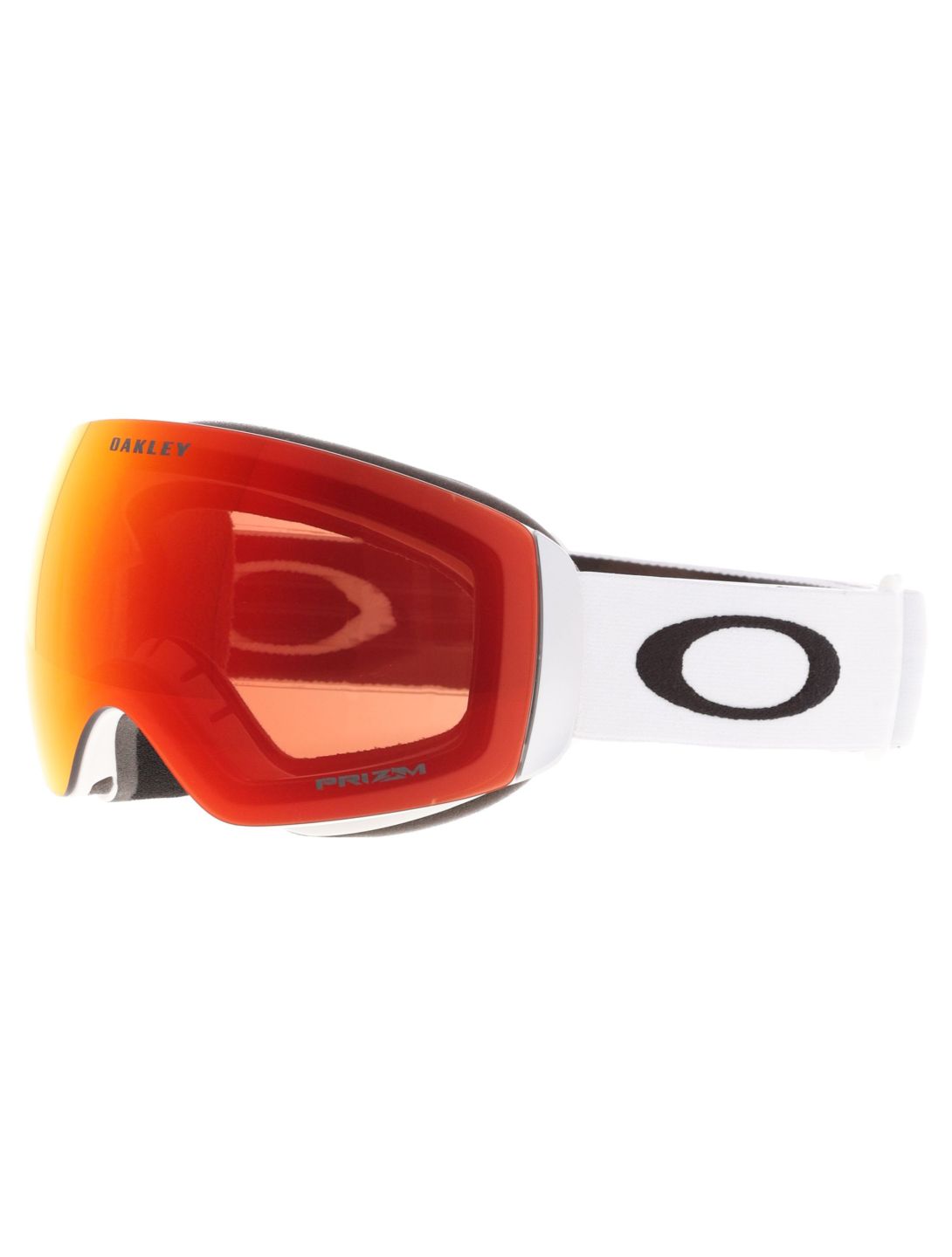 Oakley, Flight Deck M Skibrille Unisex Matte White - Prizm Torch Iridium weiß 