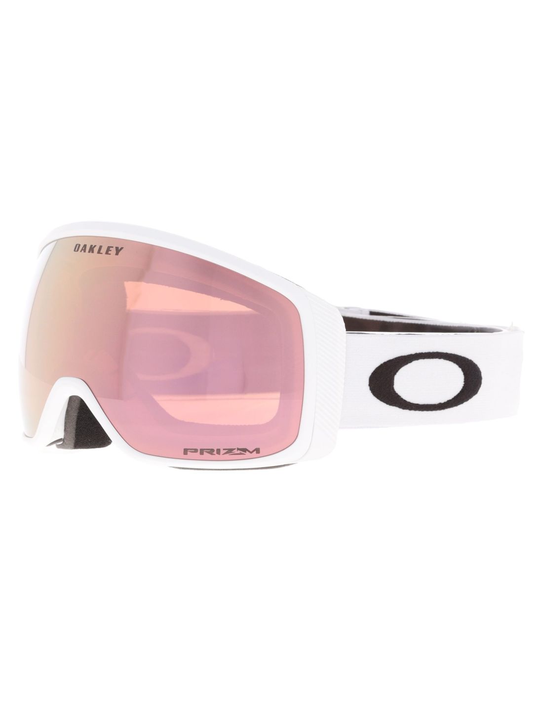 Oakley, Flight Tracker M Skibrille Unisex Matte White - Prizm Rose Gold weiß 