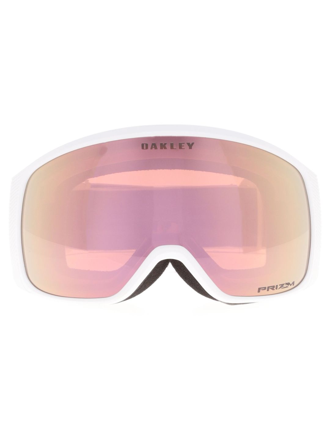 Oakley, Flight Tracker M Skibrille Unisex Matte White - Prizm Rose Gold weiß 