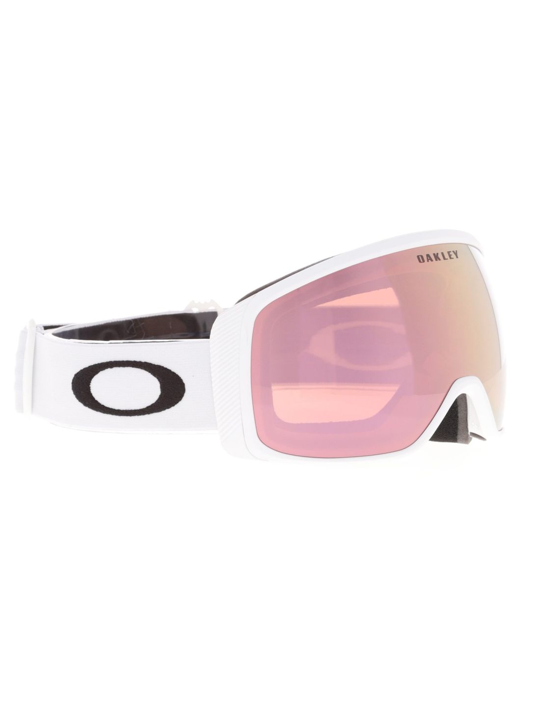 Oakley, Flight Tracker M Skibrille Unisex Matte White - Prizm Rose Gold weiß 