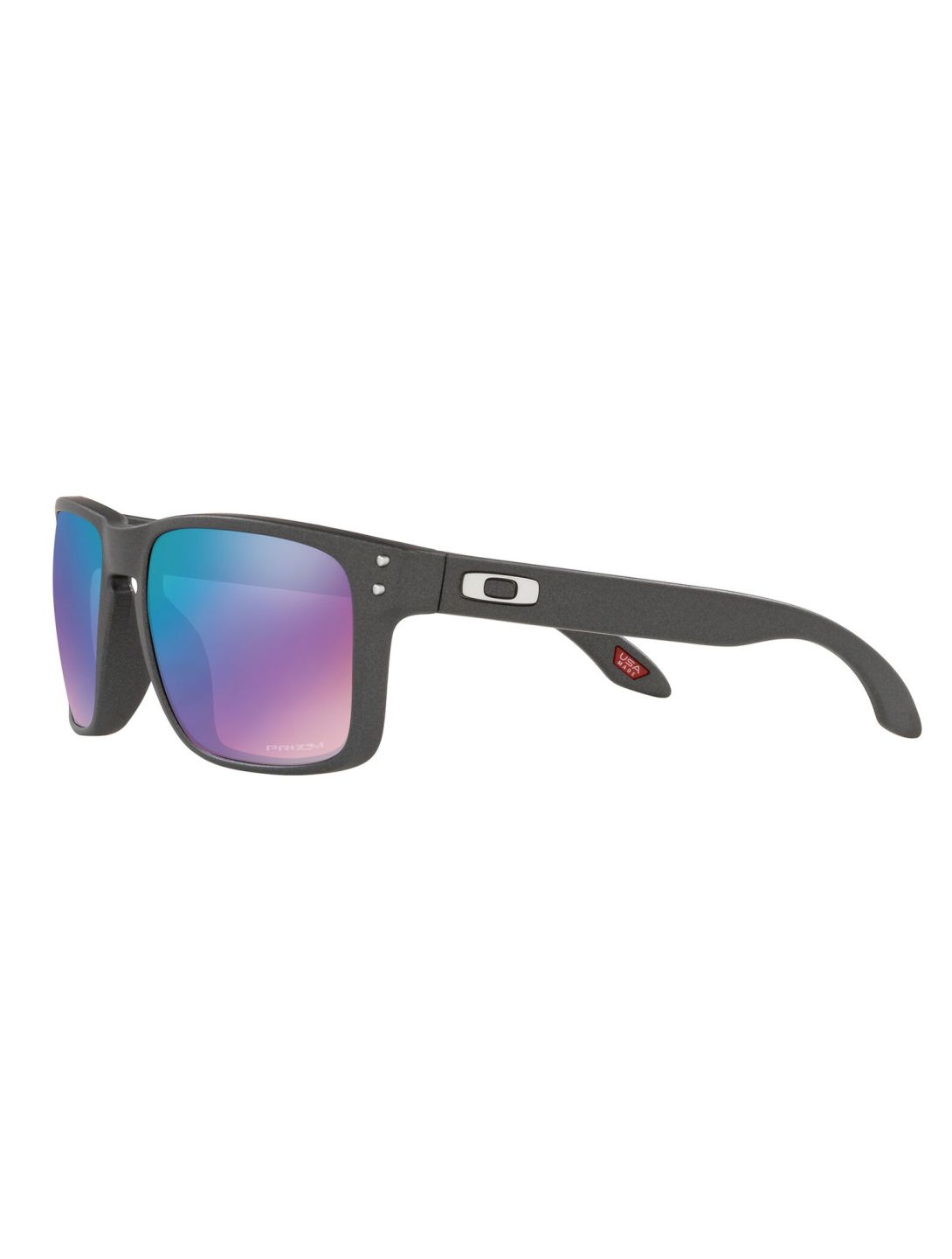 Oakley, Holbrook Sonnenbrille Unisex Steel - Prizm Snow Sapphire grau 