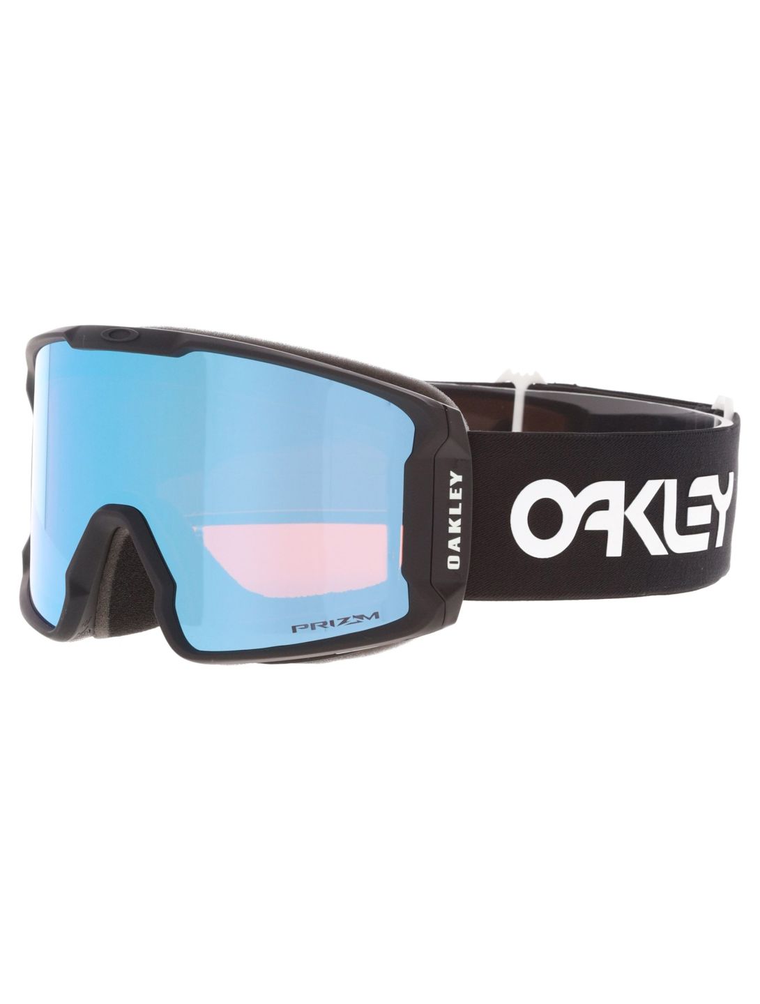 Oakley, Line Miner L Skibrille Unisex Factory Pilot Black - Prizm Sapphire Iridium schwarz, weiß 