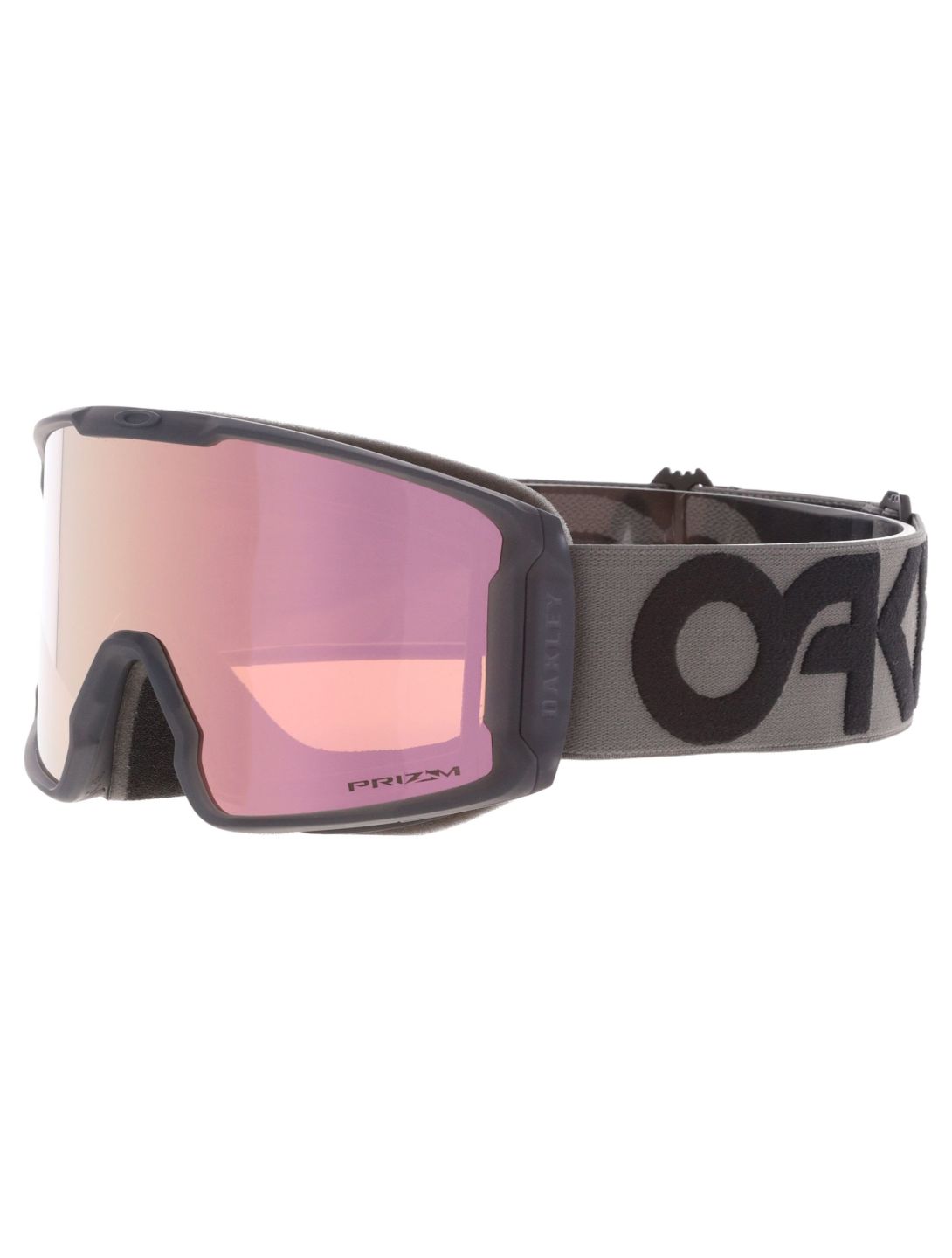 Oakley, Line Miner L Skibrille Unisex Matte B1B Forged Iron - Prizm Rose Gold Iridium grau 