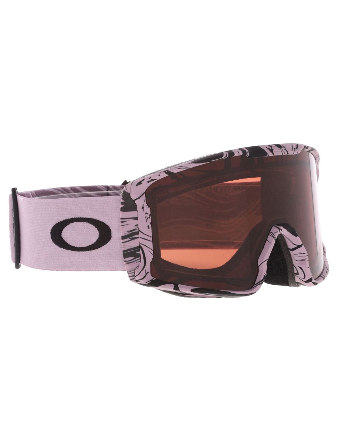 Oakley, Line Miner L Skibrille Unisex Toadstool Swirl - Prizm Snow Garnet rosa 