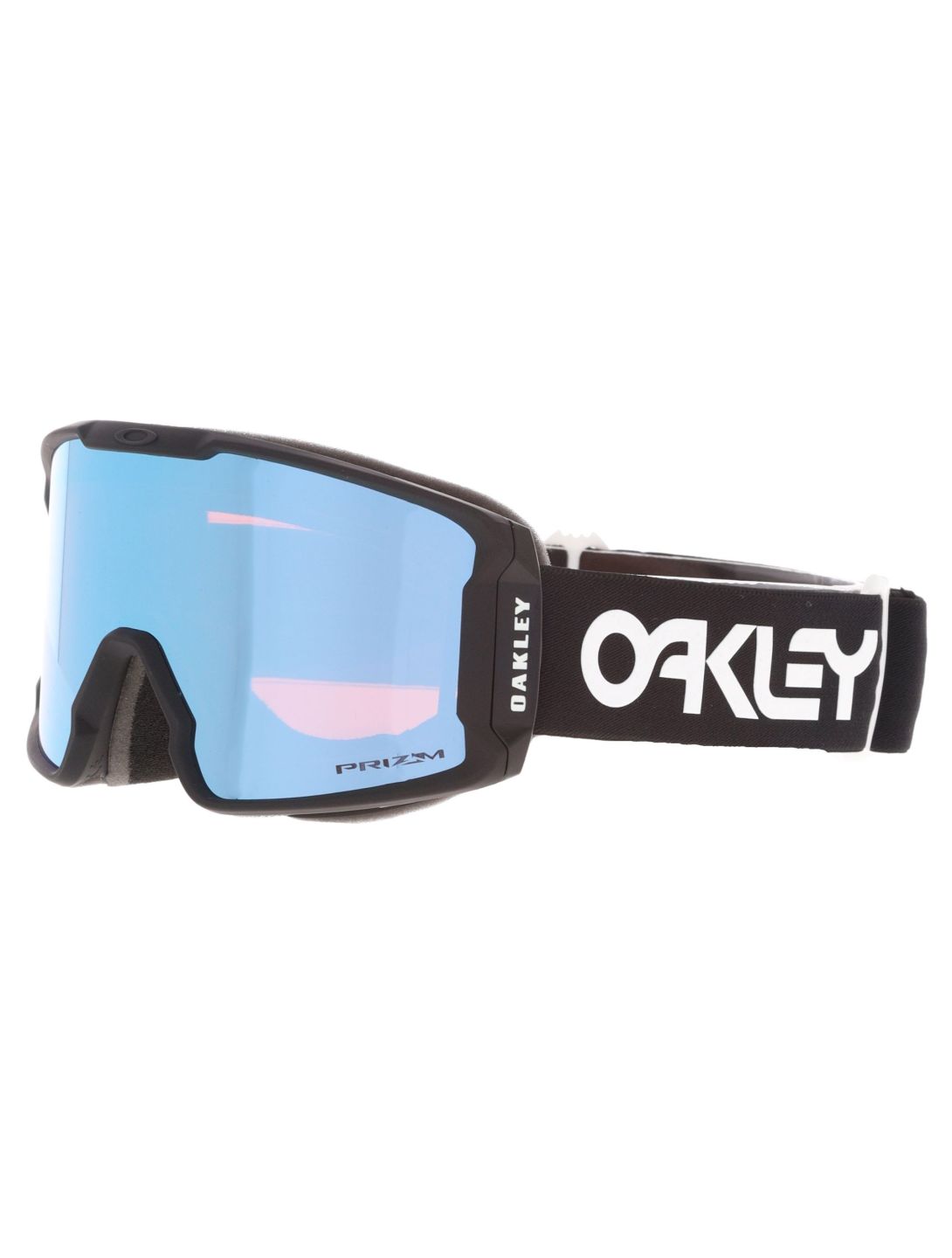 Oakley, Line Miner M Skibrille Unisex Factory Pilot Black - Prizm Sapphire Iridium schwarz, weiß 