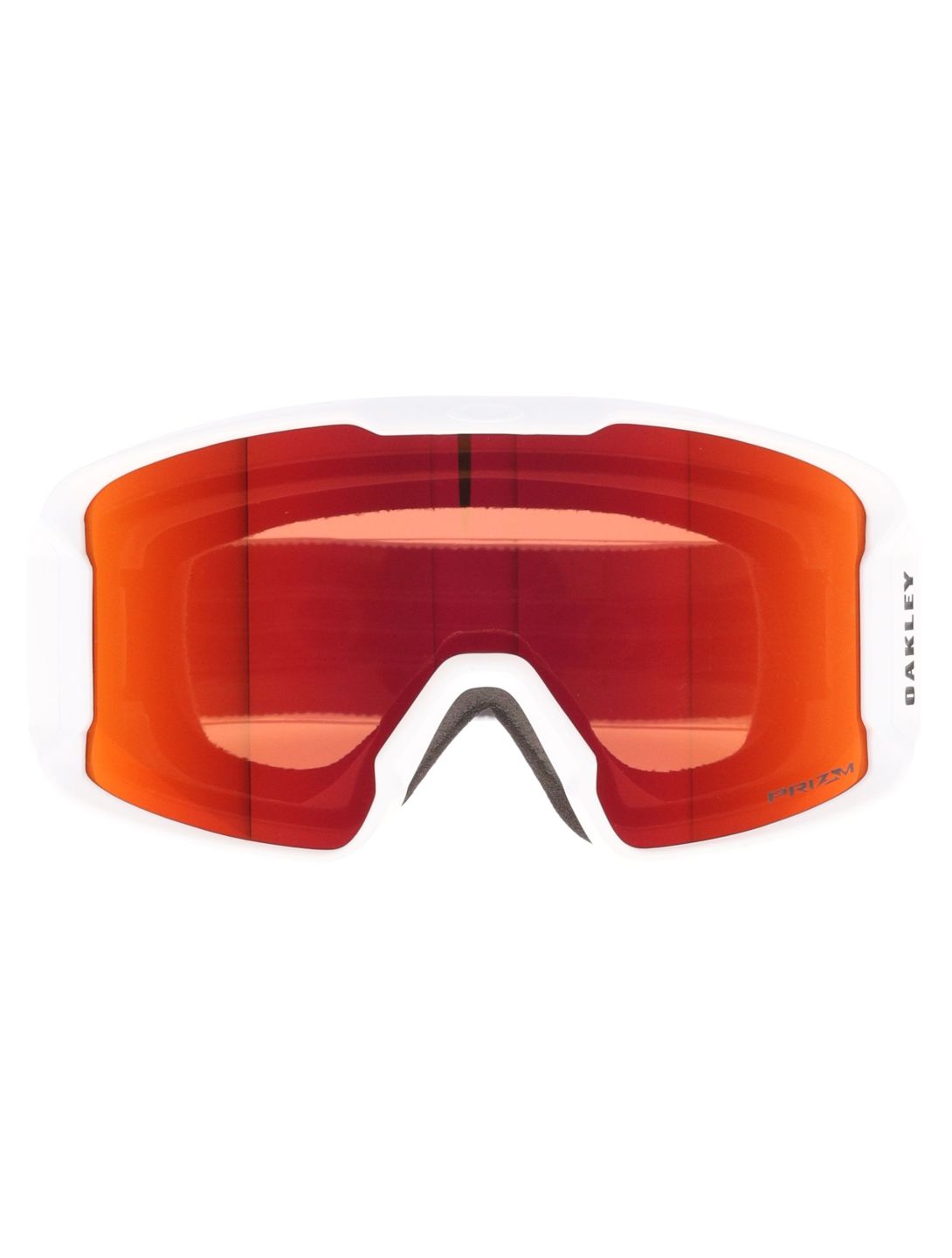 Oakley, Line Miner M Skibrille Unisex Matte White - Prizm Torch Iridium weiß 