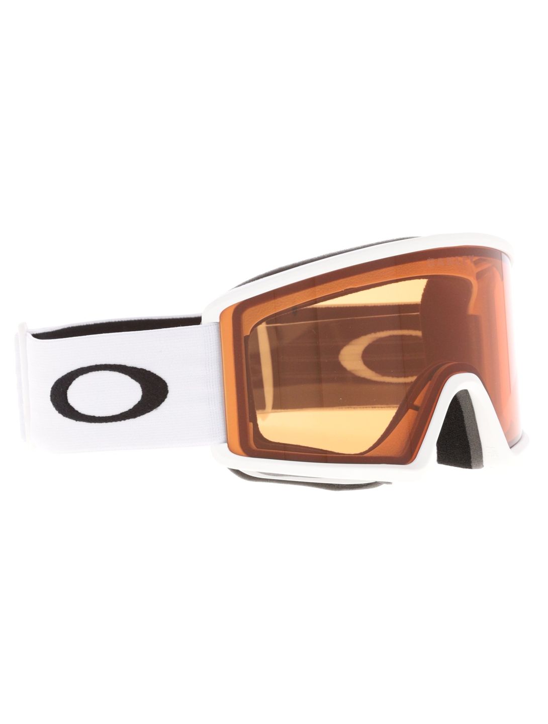 Oakley, Target Line L Skibrille Unisex Matte White - Prizm Persimmon weiß 