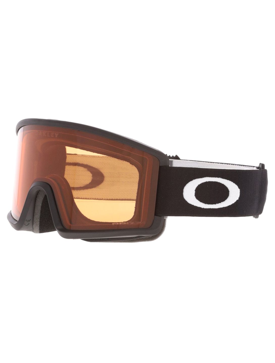 Oakley, Target Line M Skibrille Unisex Matte Black - Prizm Persimmon schwarz 