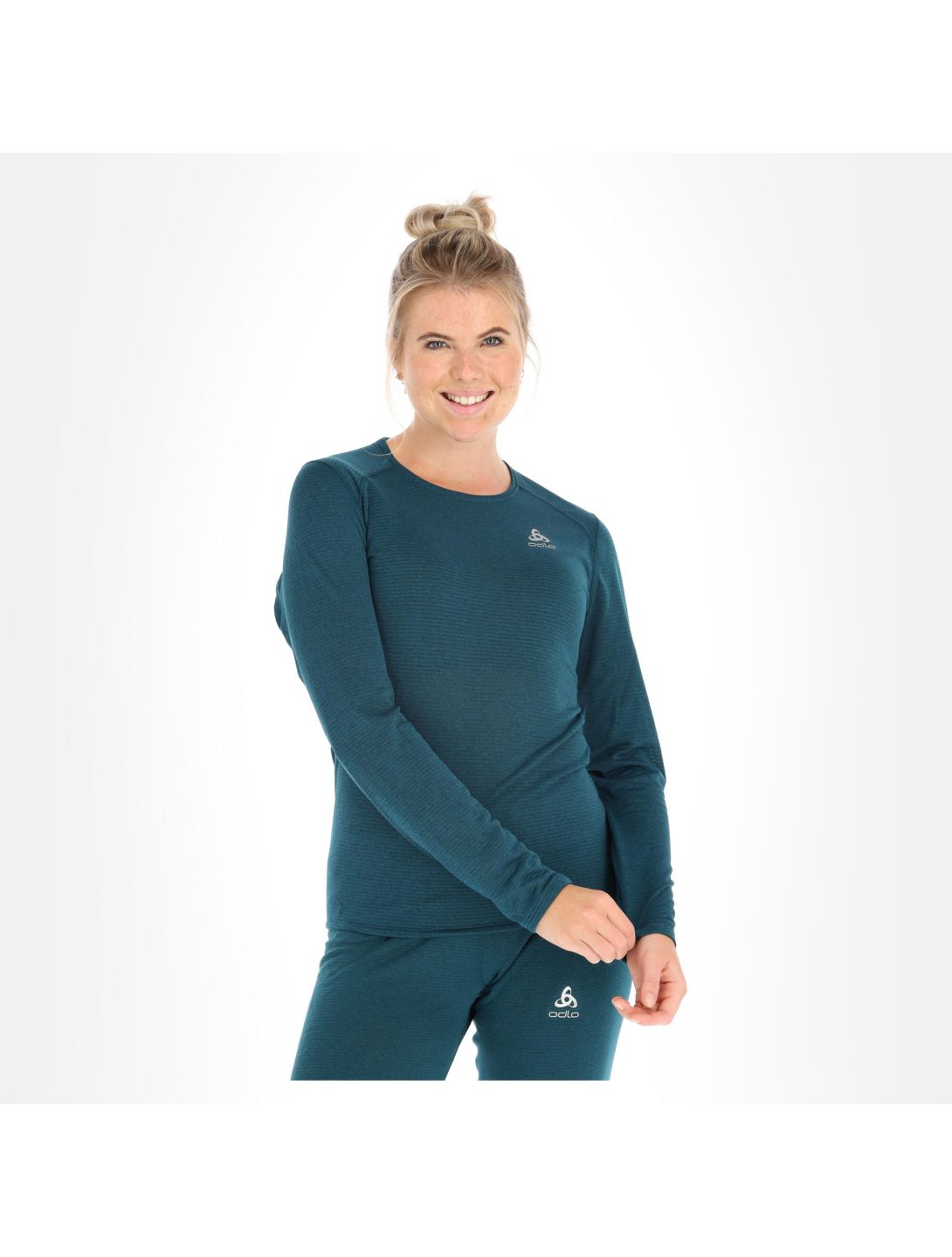 Odlo, Active Thermic      Thermoshirt Damen sumberged melange blau