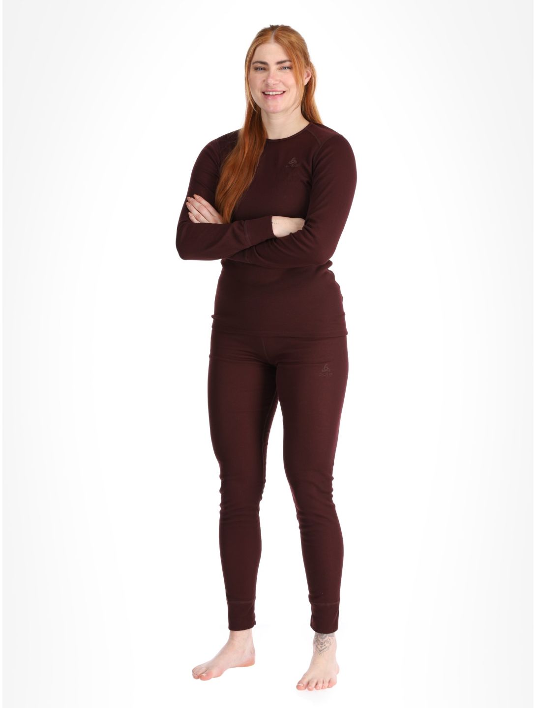 Odlo, Active Warm Eco Thermoshirt Damen Fudge violett 