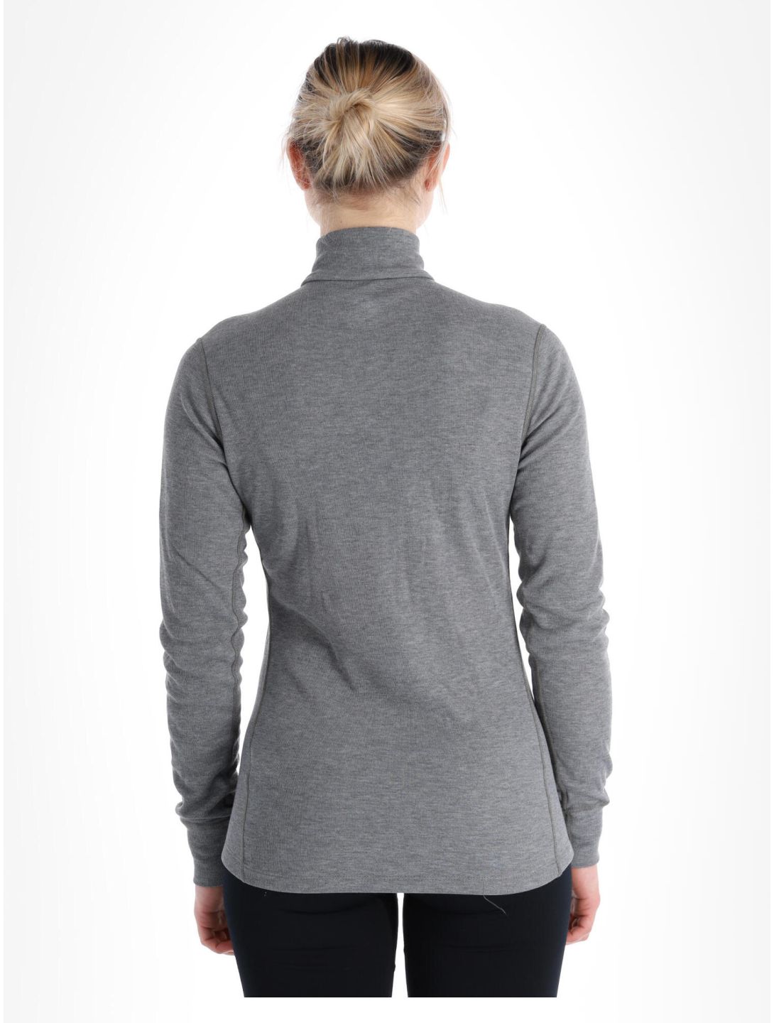 Odlo, Active Warm Eco Pullover Damen Odlo Steel Grey Melange grau 