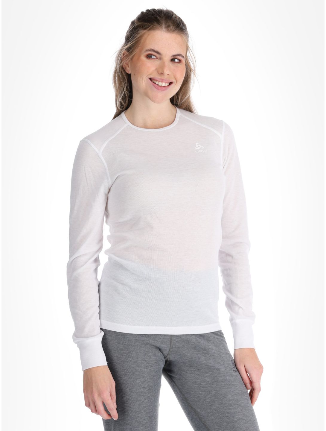 Odlo, Active Warm Eco Thermoshirt Damen White weiß 