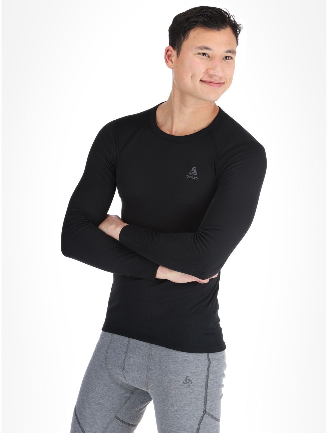 Odlo, Active Warm Eco Thermoshirt Herren Black schwarz 