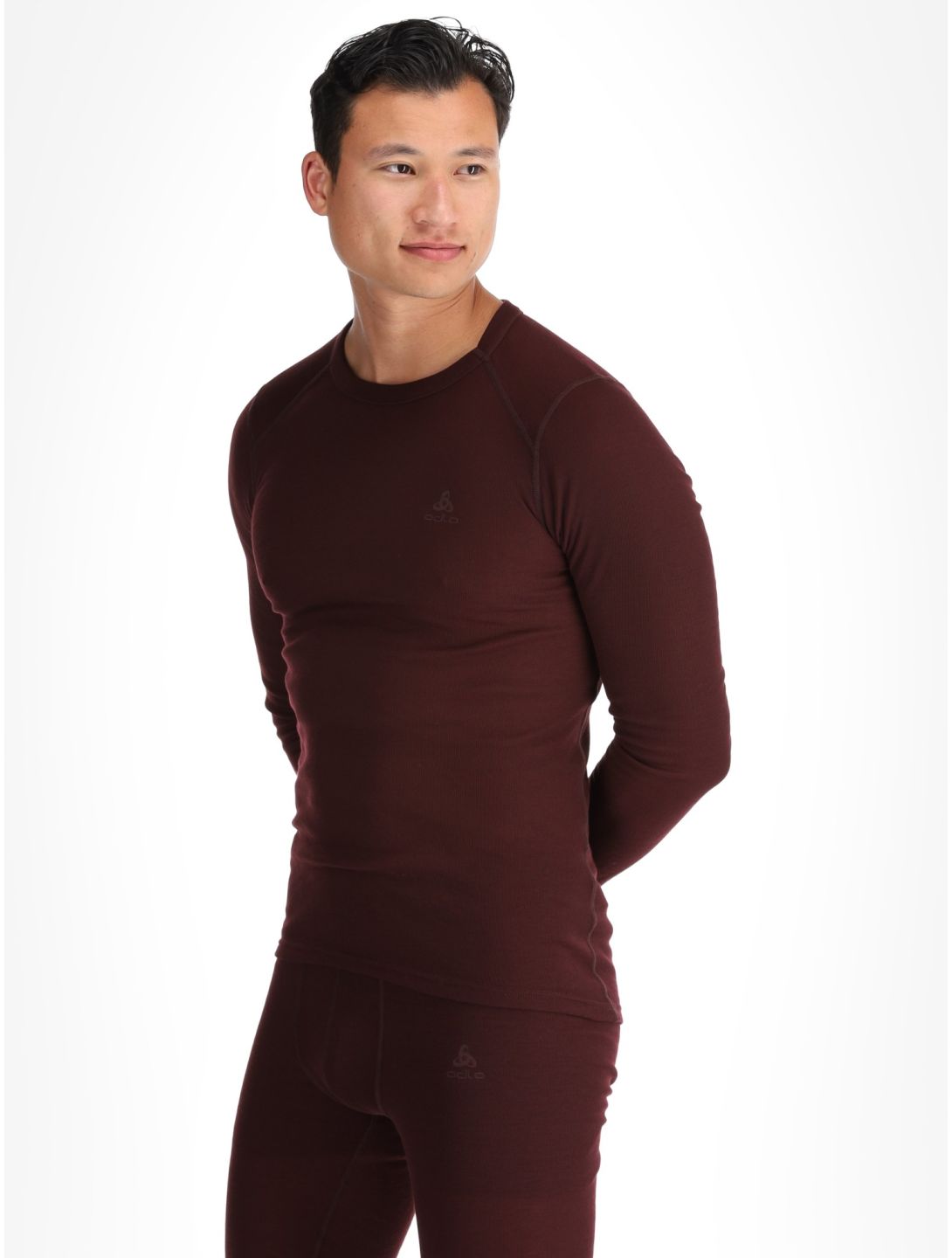 Odlo, Active Warm Eco Thermoshirt Herren Fudge violett 