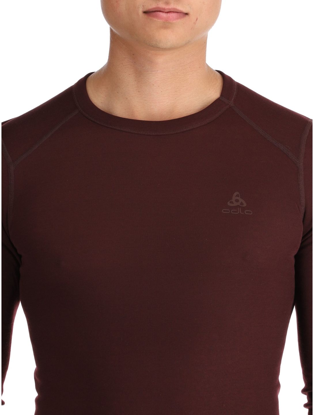 Odlo, Active Warm Eco Thermoshirt Herren Fudge violett 